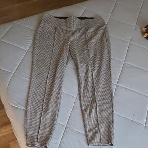 Nine West Black and White Ankle Pants